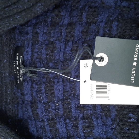 Lucky Brand Stevie Fringe Boho Cardigan Sweater - Picture 4 of 6